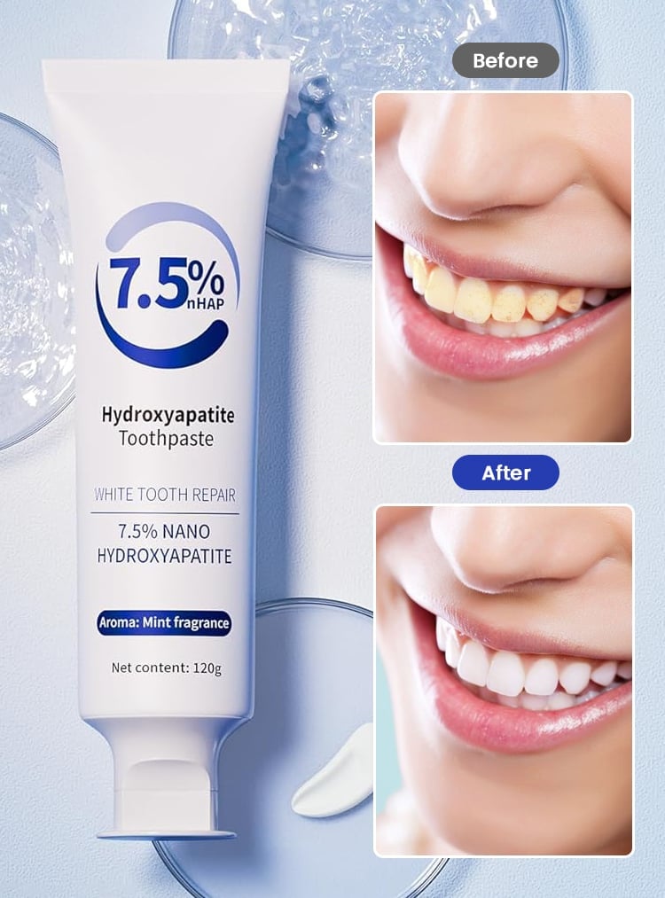 😍 Limited Offer 🔥40% OFF | Hydroxyapatite Toothpaste