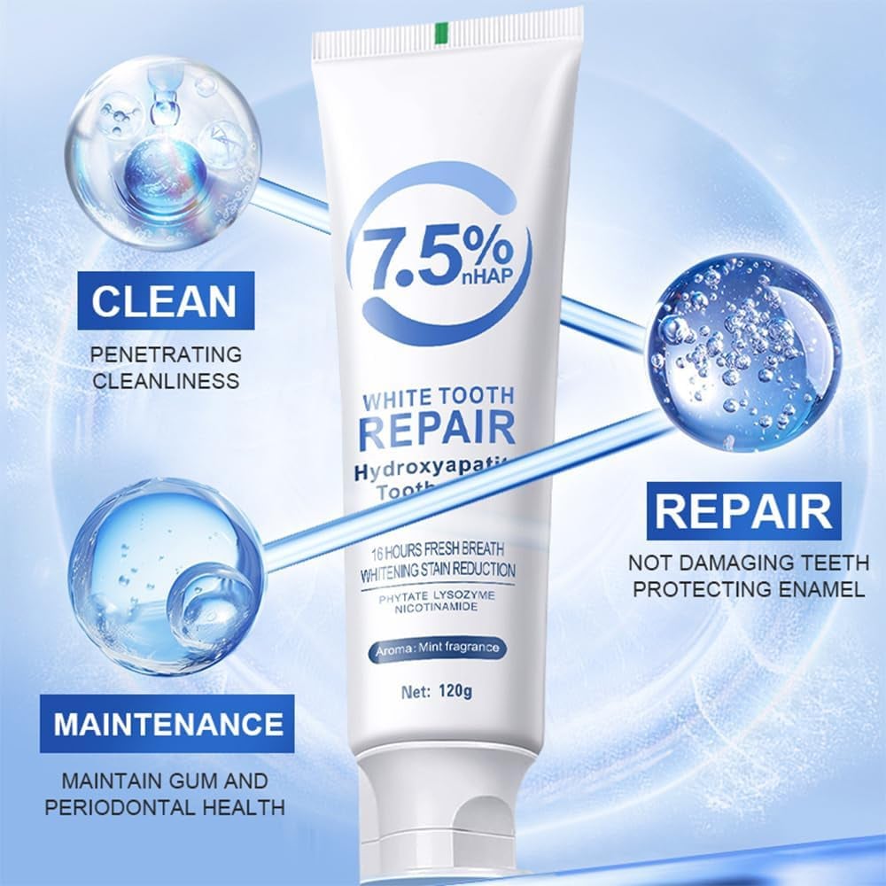 😍 Limited Offer 🔥40% OFF | Hydroxyapatite Toothpaste