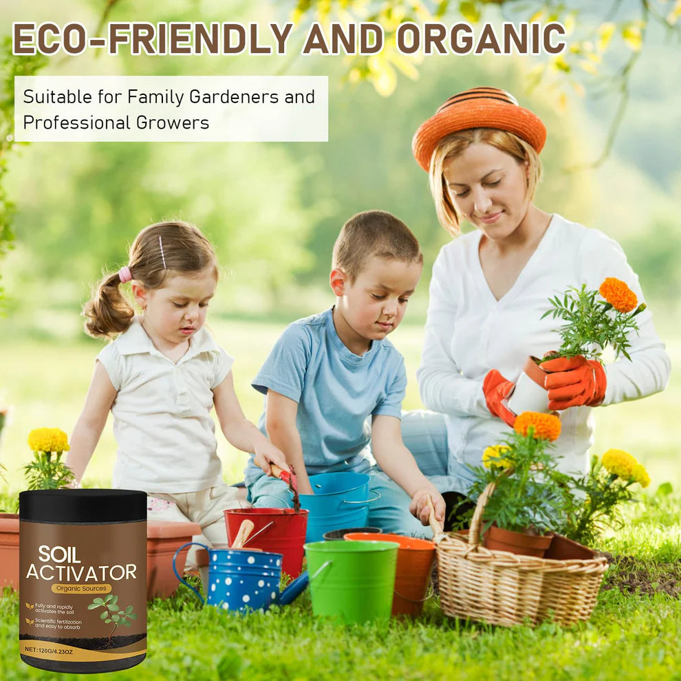 🔥Last Day OF 49% oOFF -Soil Activated Treasure Premium Soil Activator- BUY 1 GET 1 FREE🔥