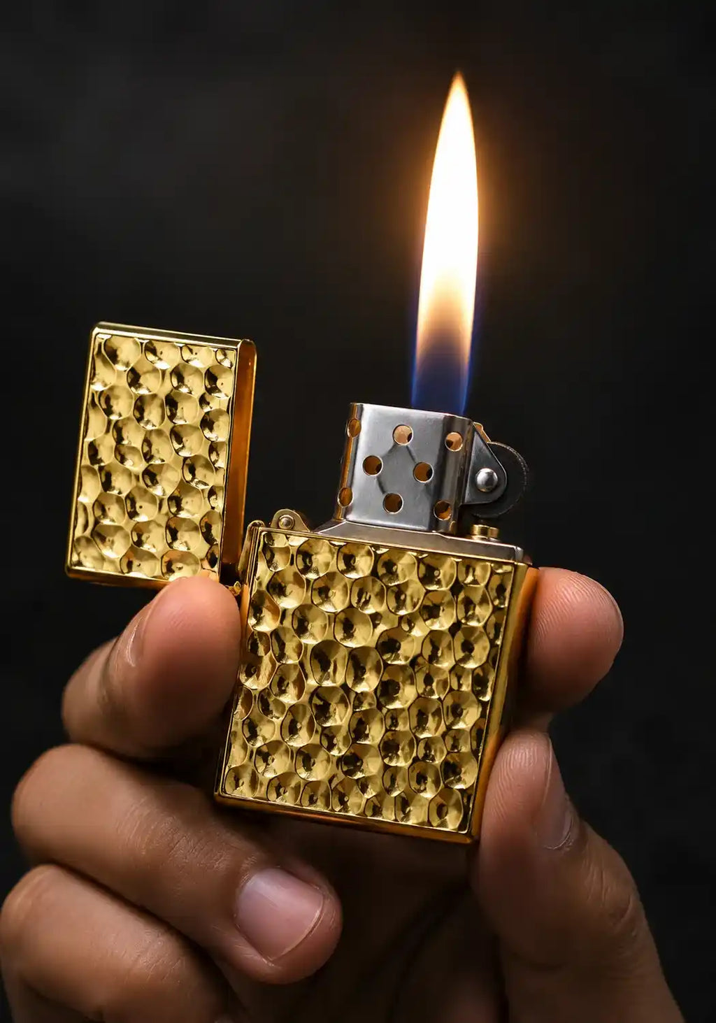 Zorro 912S Kerosene Lighter – Heavy Duty Hand-Carved Brass