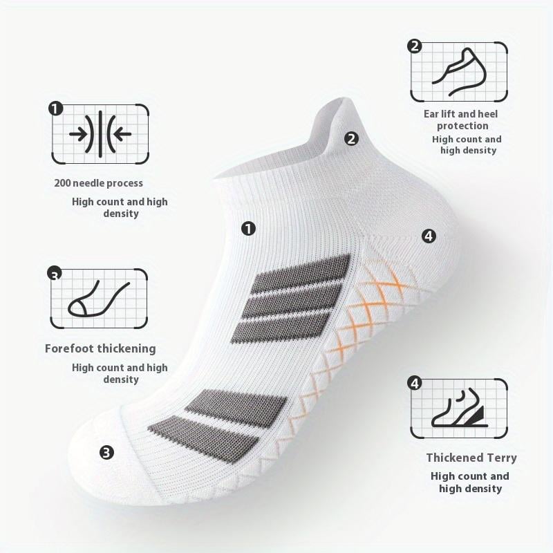 Unisex Low-Cut No-Show Sports Socks
