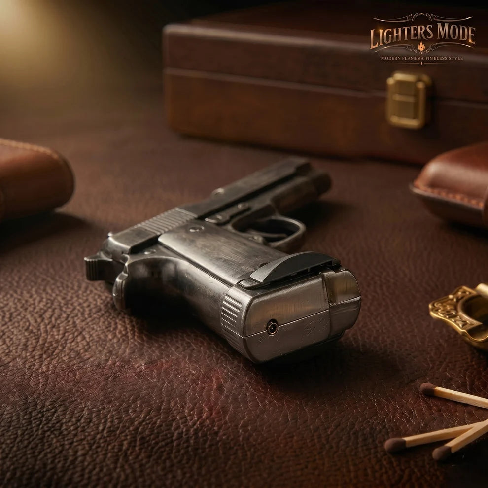 9𝐦𝐦 𝐏𝐢𝐬𝐭𝐨𝐥 𝐋𝐢𝐠𝐡𝐭𝐞𝐫 - 𝐇𝐢𝐠𝐡 𝐉𝐞𝐭 𝐅𝐥𝐚𝐦𝐞 𝐑𝐞𝐟𝐢𝐥𝐥𝐚𝐛𝐥𝐞 𝐆𝐮𝐧 𝐋𝐢𝐠𝐡𝐭𝐞𝐫