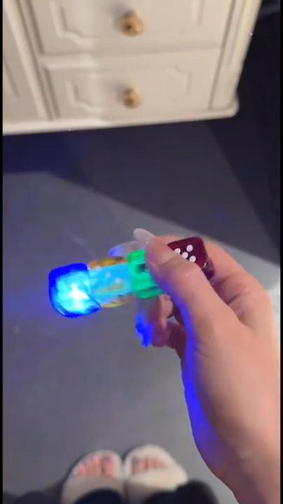 Dice Lighter – Multicolor Windproof Jet Flame